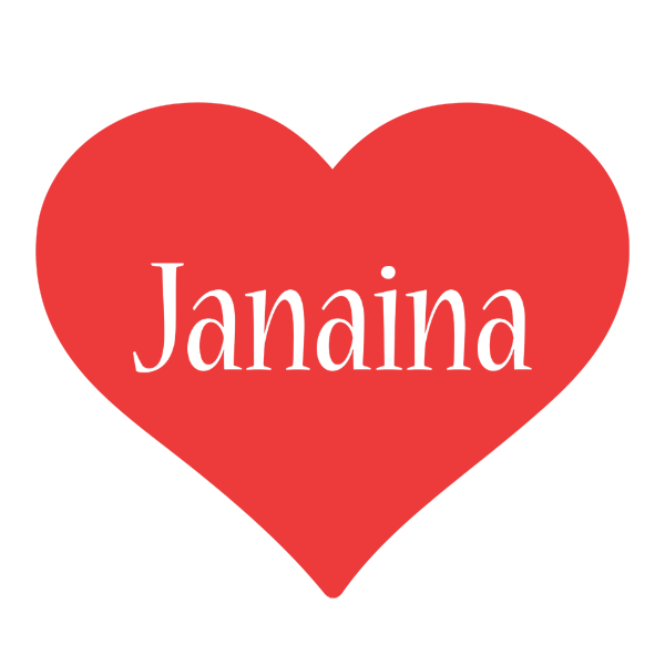 Janaina love logo