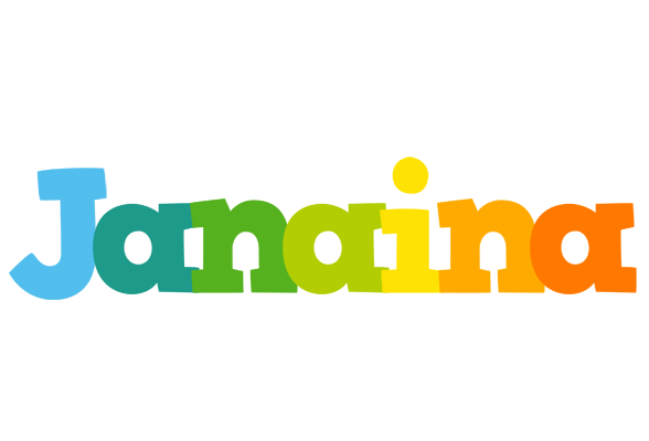 Janaina rainbows logo