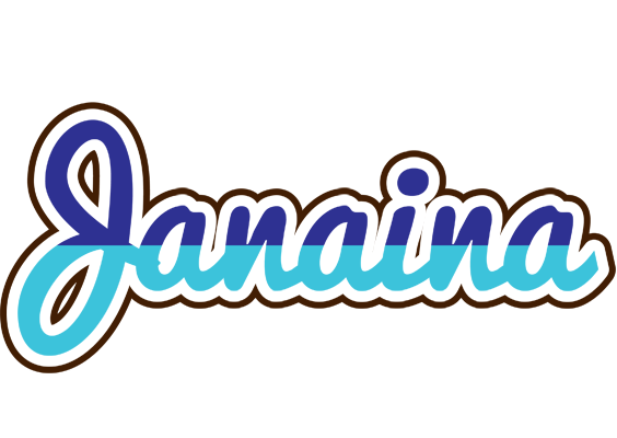 Janaina raining logo