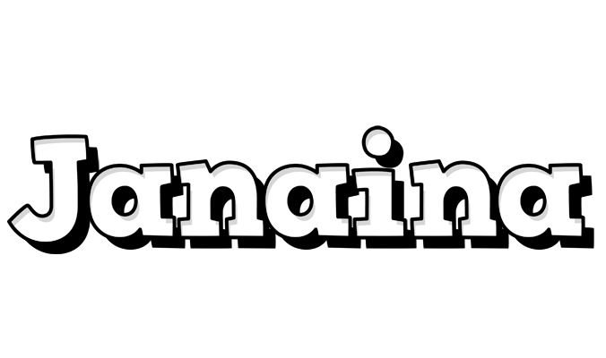 Janaina snowing logo