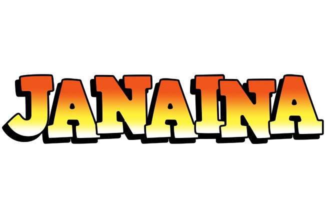 Janaina sunset logo