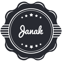 Janak badge logo