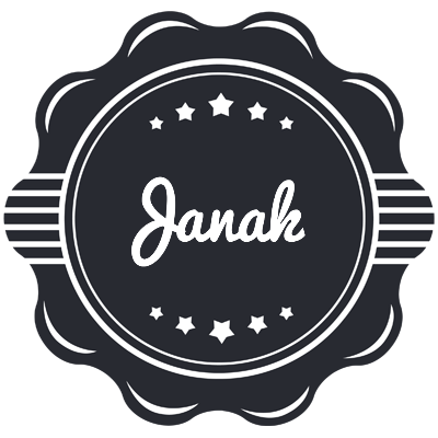 Janak badge logo