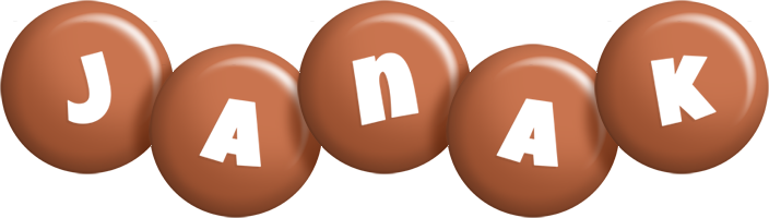 Janak candy-brown logo