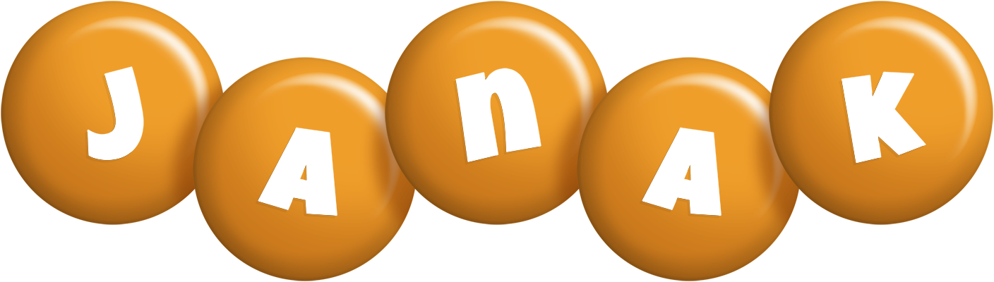 Janak candy-orange logo