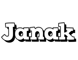 Janak snowing logo