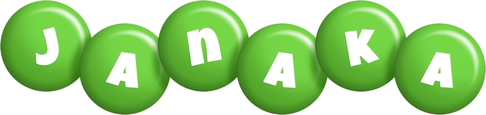 Janaka candy-green logo