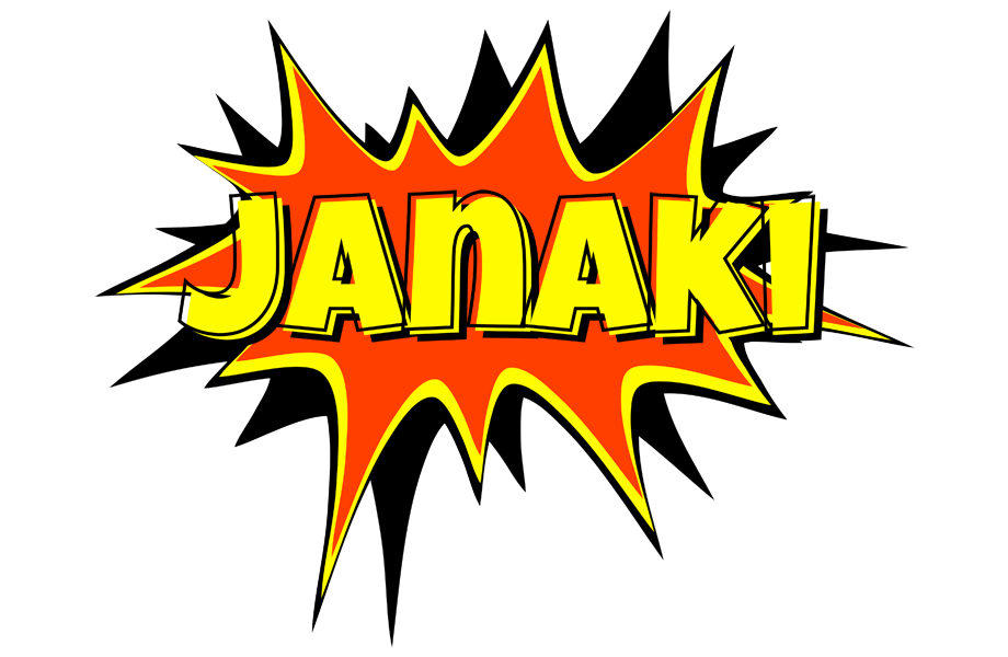 Janaki bazinga logo