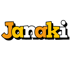 Janaki cartoon logo