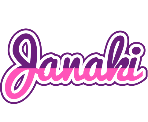 Janaki cheerful logo