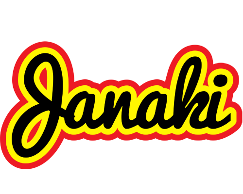 Janaki flaming logo