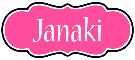 Janaki invitation logo