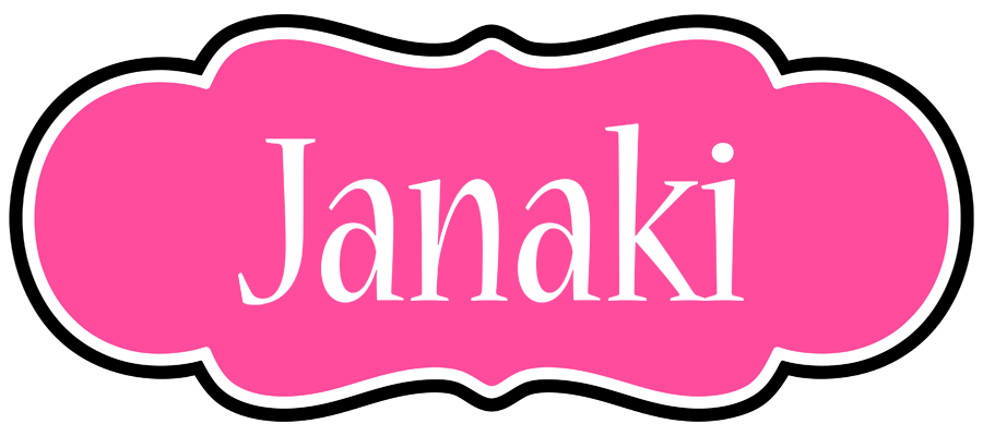 Janaki invitation logo