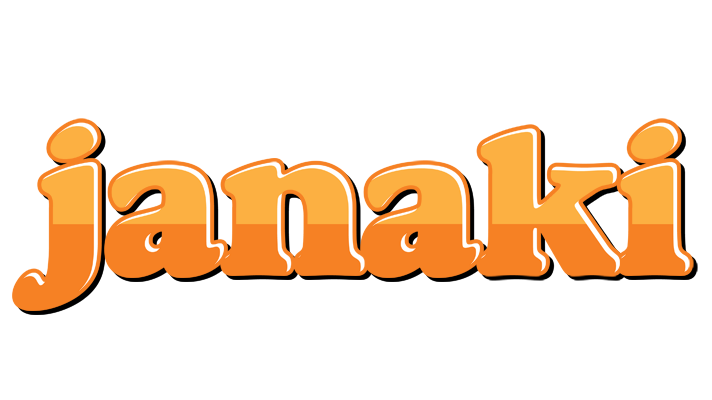 Janaki orange logo