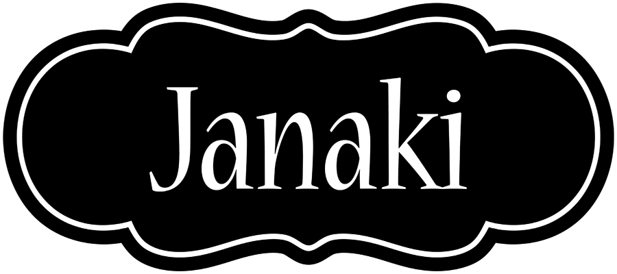 Janaki welcome logo
