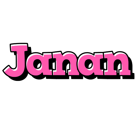 Janan girlish logo