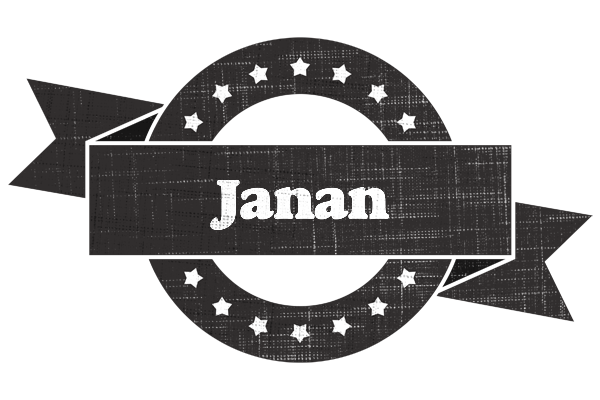 Janan grunge logo