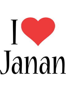 Janan i-love logo