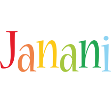 Janani birthday logo