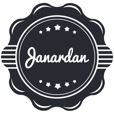 Janardan badge logo
