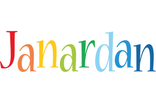 Janardan birthday logo