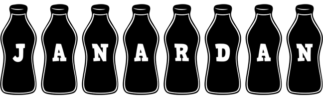 Janardan bottle logo