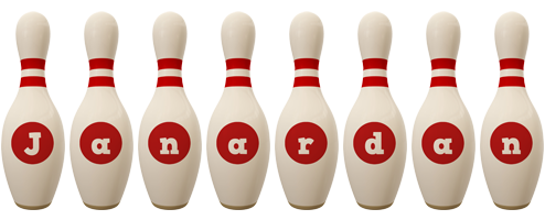 Janardan bowling-pin logo