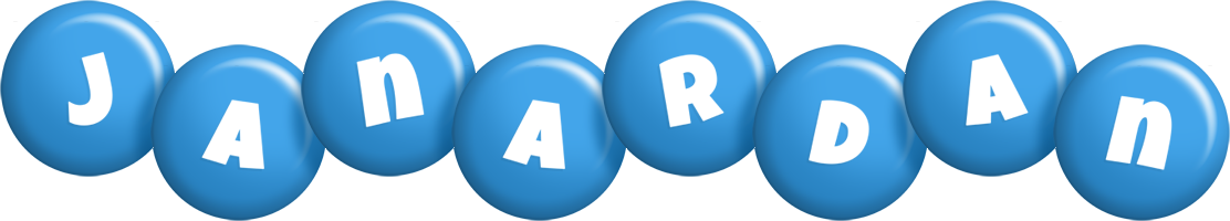 Janardan candy-blue logo