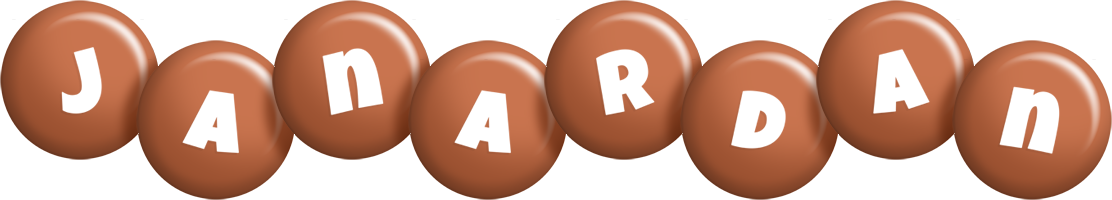 Janardan candy-brown logo