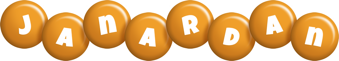 Janardan candy-orange logo