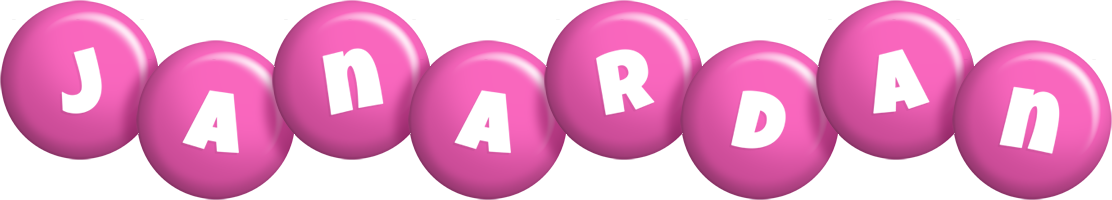 Janardan candy-pink logo