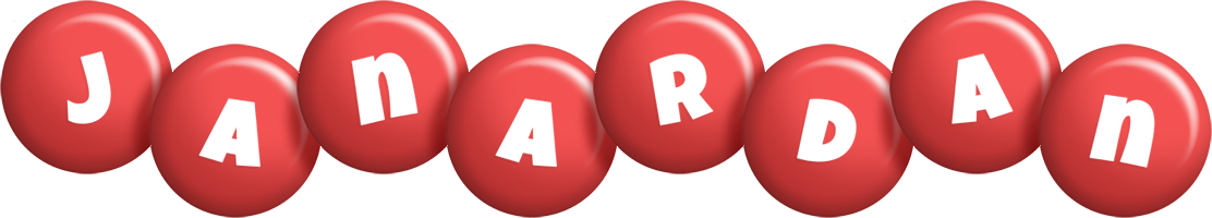 Janardan candy-red logo