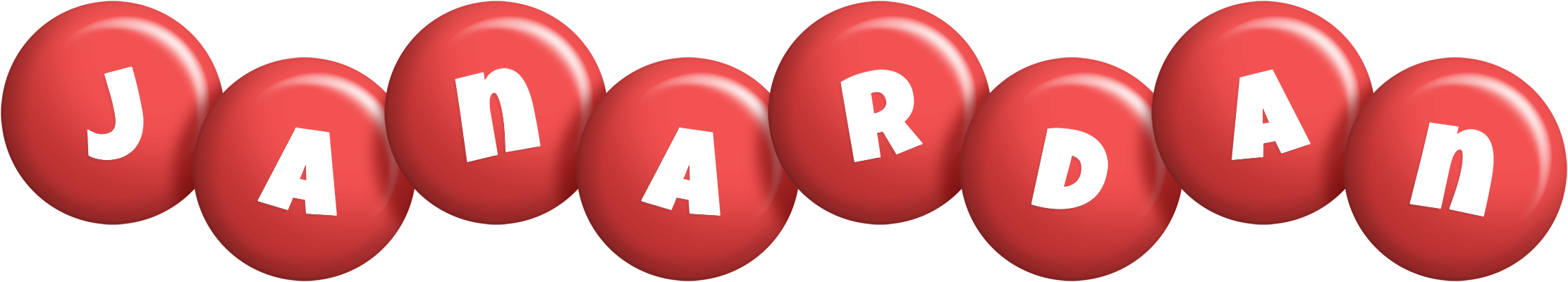 Janardan candy-red logo