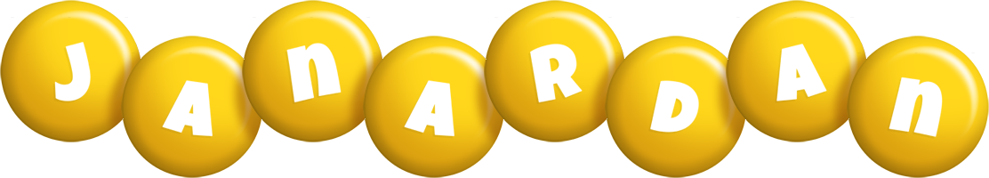 Janardan candy-yellow logo