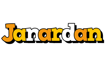 Janardan cartoon logo