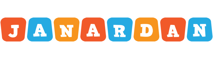 Janardan comics logo