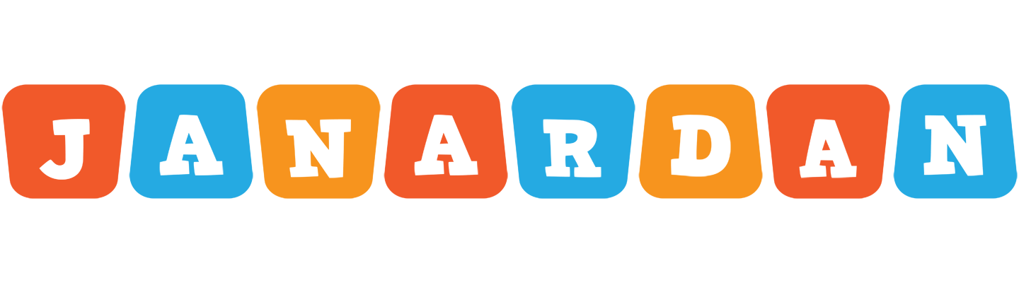 Janardan comics logo