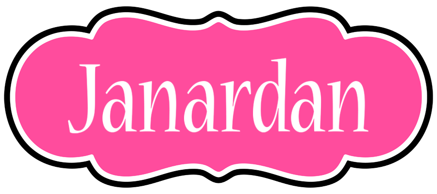 Janardan invitation logo