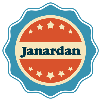 Janardan labels logo