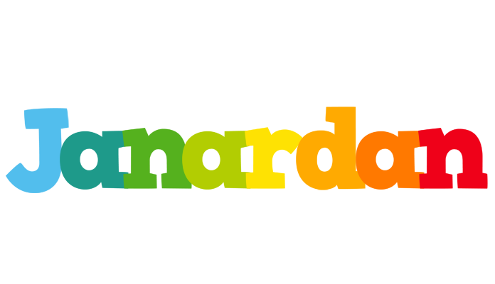 Janardan rainbows logo