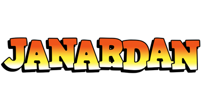 Janardan sunset logo