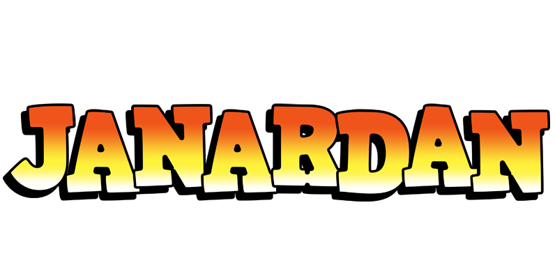 Janardan sunset logo
