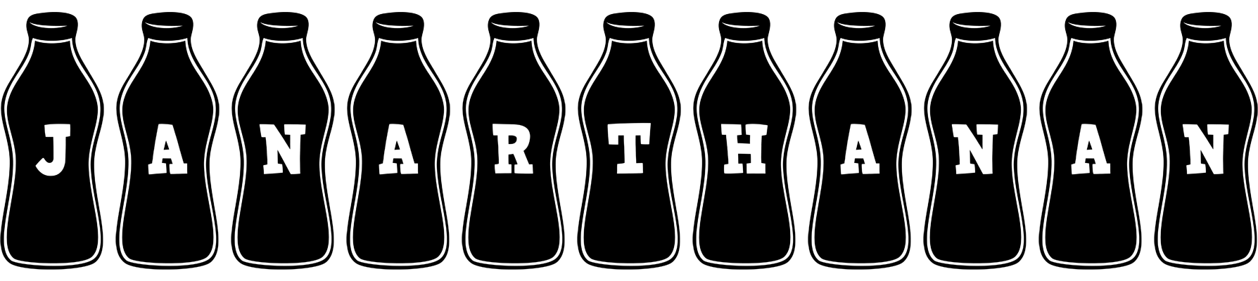 Janarthanan bottle logo