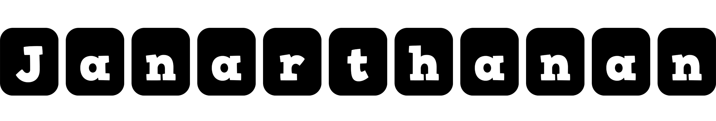 Janarthanan box logo