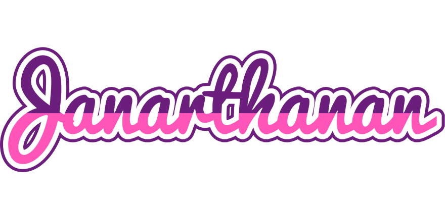 Janarthanan cheerful logo
