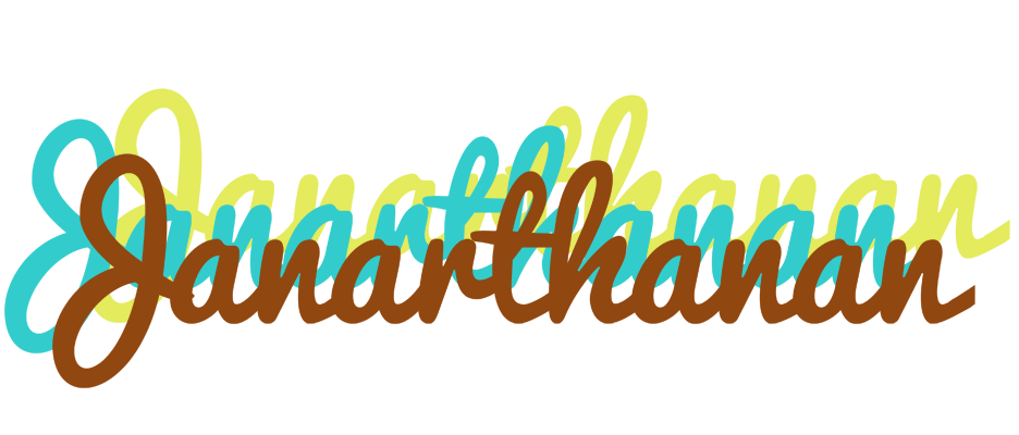 Janarthanan cupcake logo