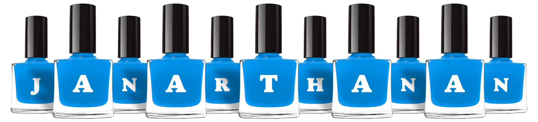 Janarthanan glossy logo