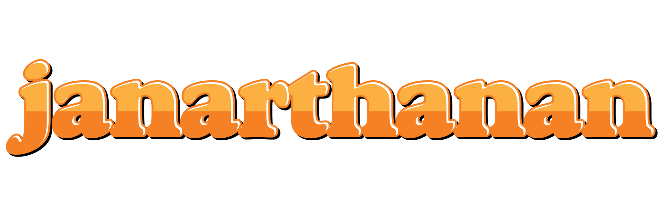 Janarthanan orange logo