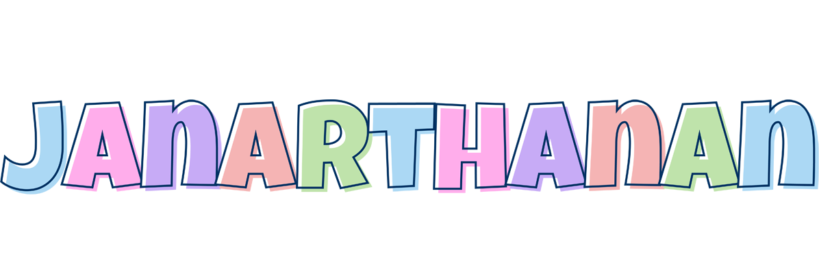 Janarthanan pastel logo