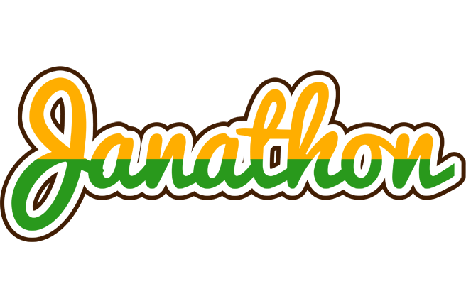 Janathon banana logo